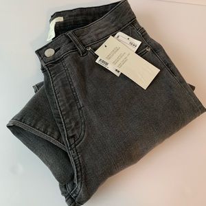 H&M distressed black jeans